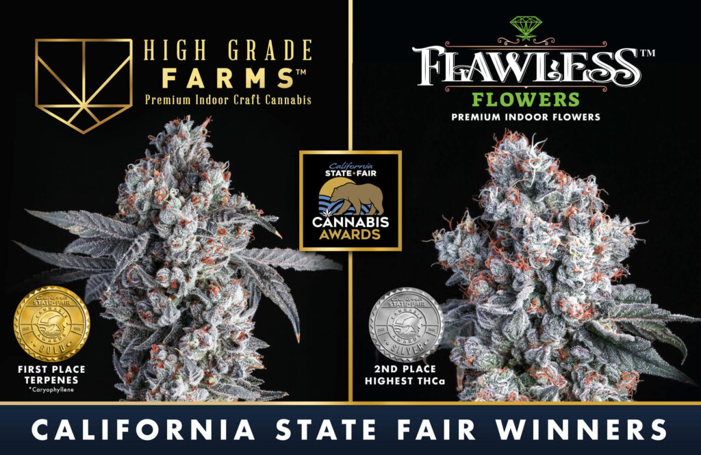 California State Fair Winners—High Grade Farms Flawless Flowers